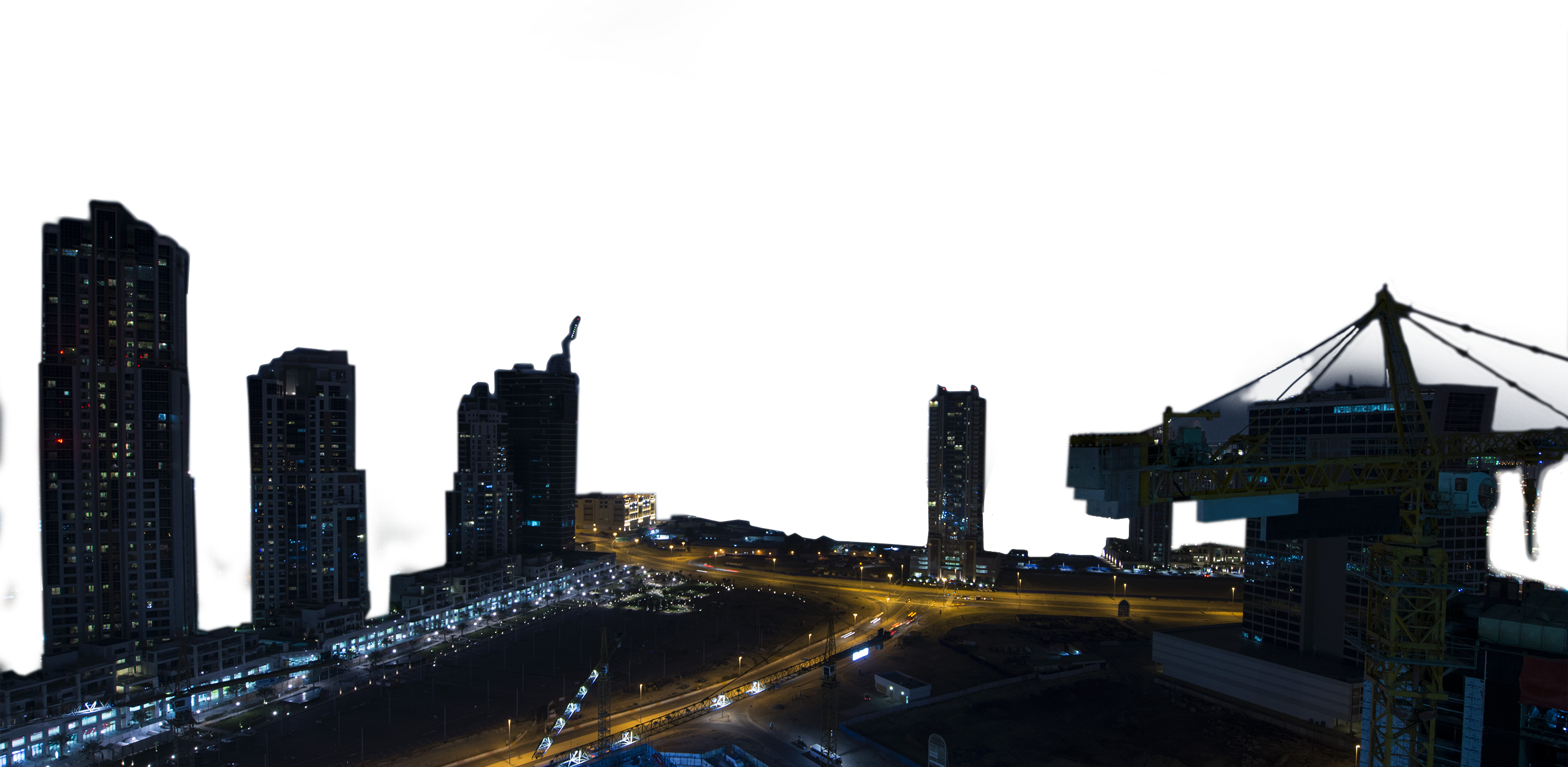 Dubai city foreground