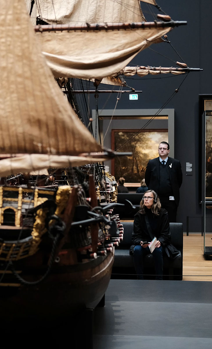 A model ship to be auctioned