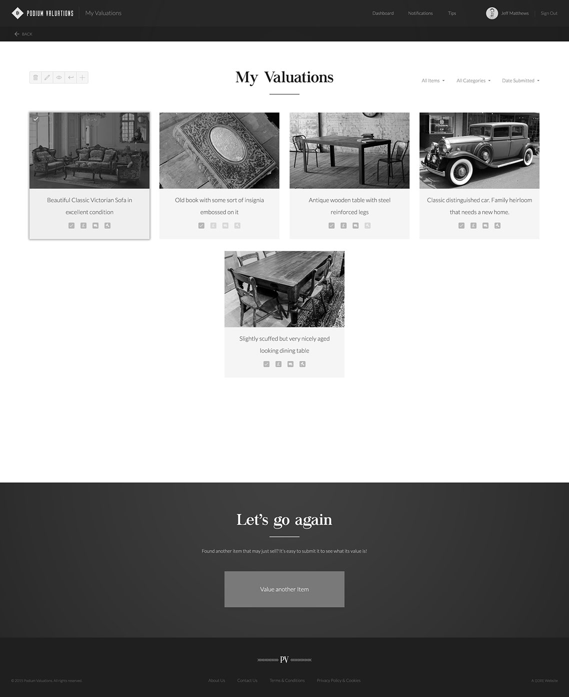 Accurate grayscale website design