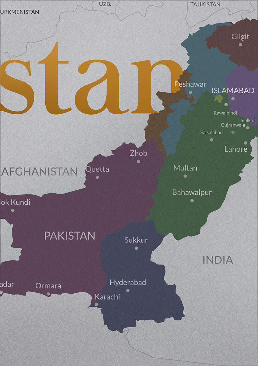 Pakistan Map